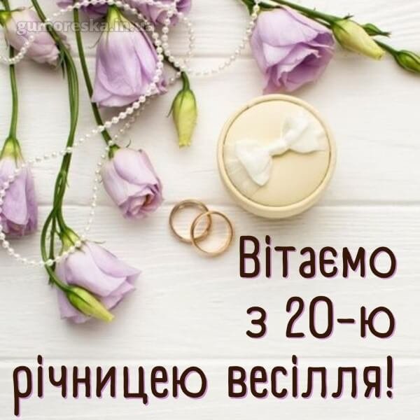 20 лет супружеской жизни