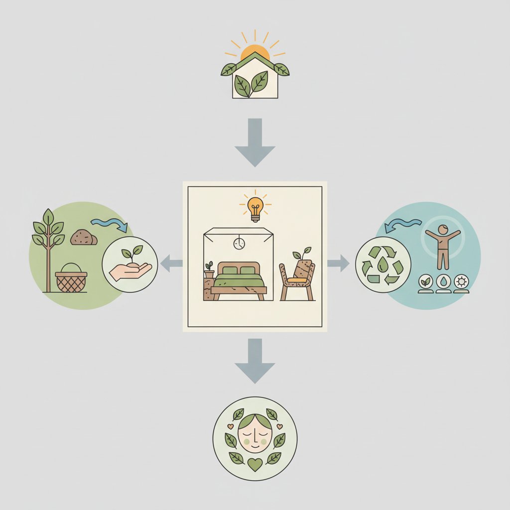 Эко-минимализм: как сделать интерьер стильным, используя только натуральные материалы