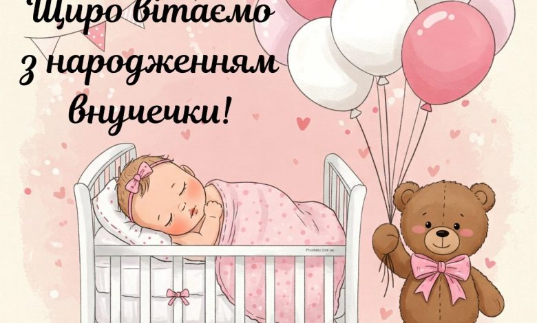 картинки поздравления бабушке с рождением внучки