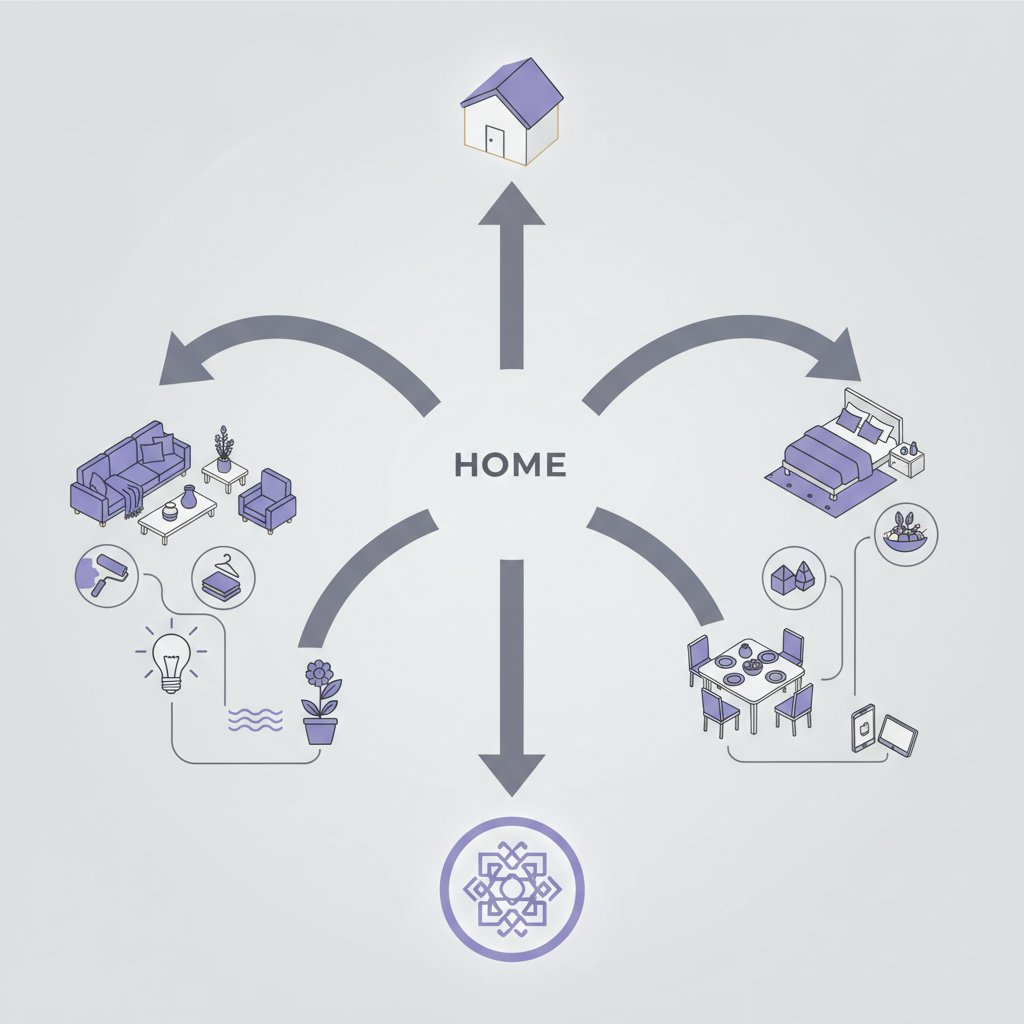 Цвет года 2026 в доме: как интегрировать «цифровой лавандовый» в ваше пространство