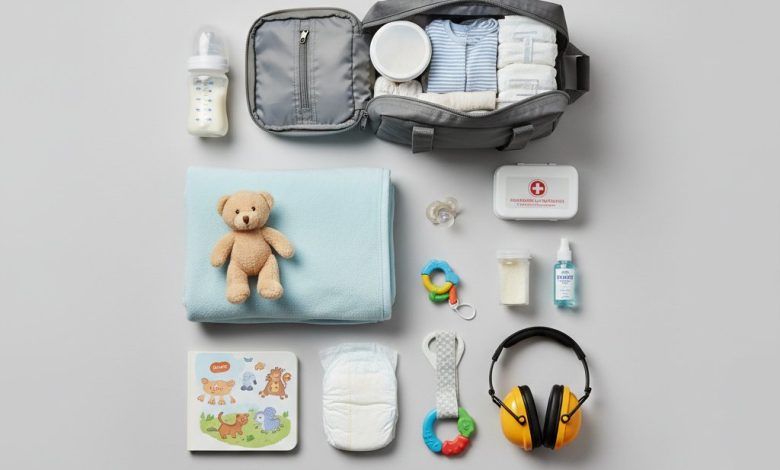 Путешествия с младенцем: полный чек-лист вещей для комфортного путешествия самолетом