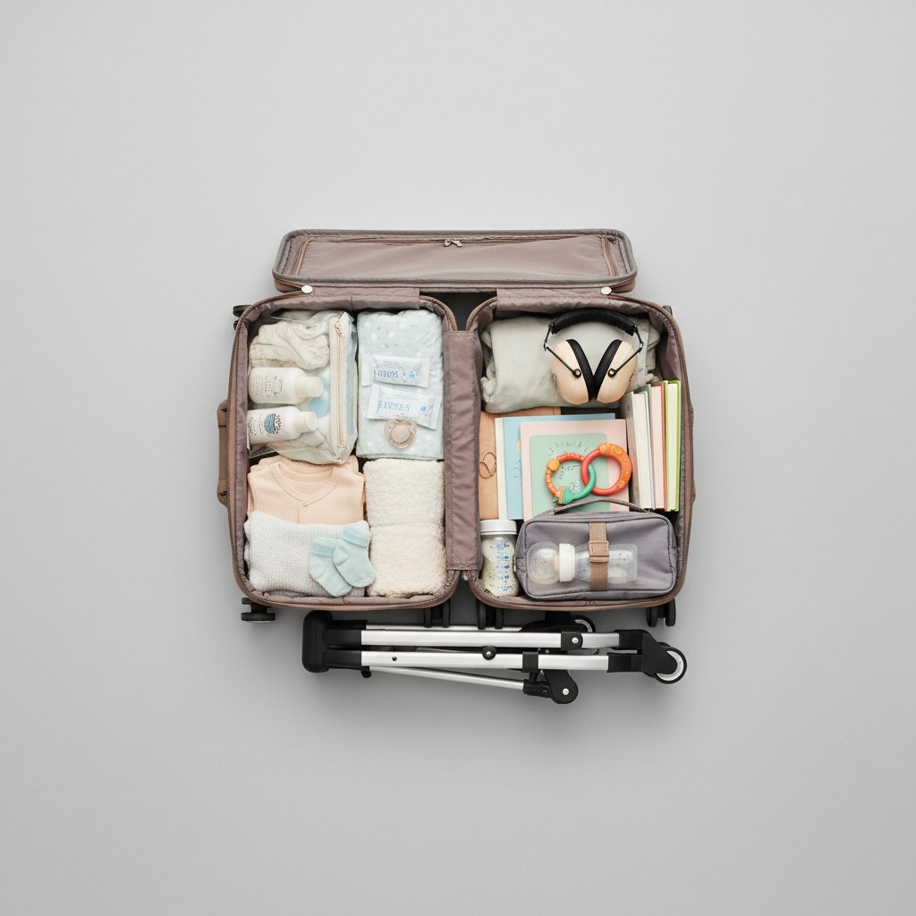 Путешествия с младенцем: полный чек-лист вещей для комфортного путешествия самолетом