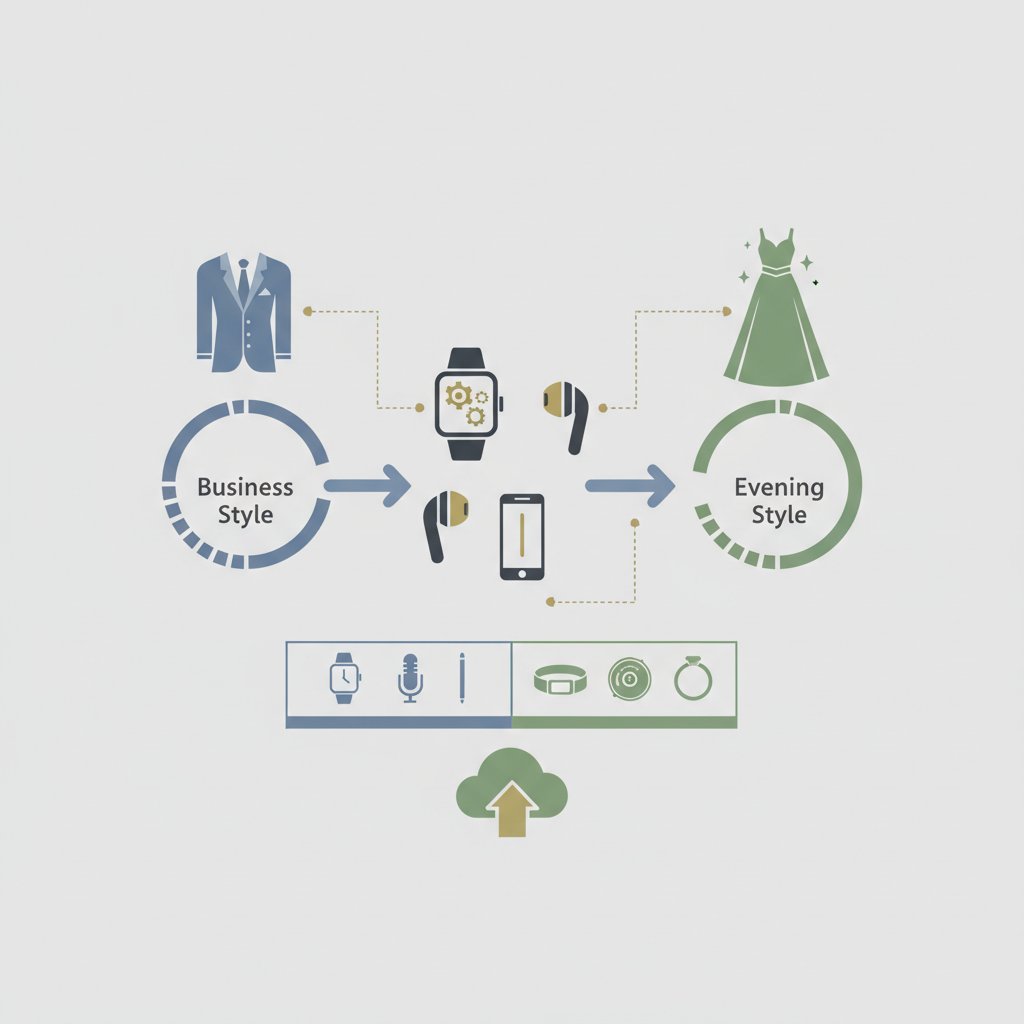 Смарт-аксессуары: как сочетать технологичные девайсы с вечерним и деловым стилем