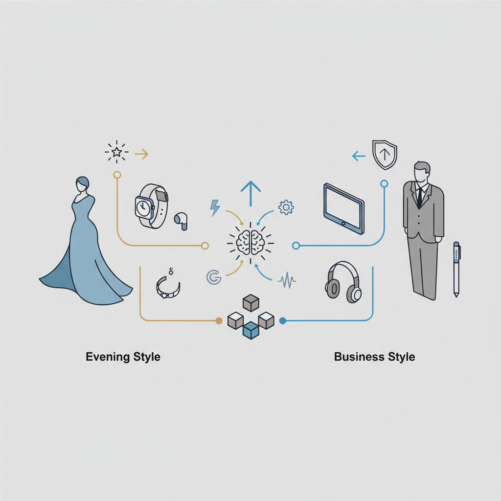 Смарт-аксессуары: как сочетать технологичные девайсы с вечерним и деловым стилем