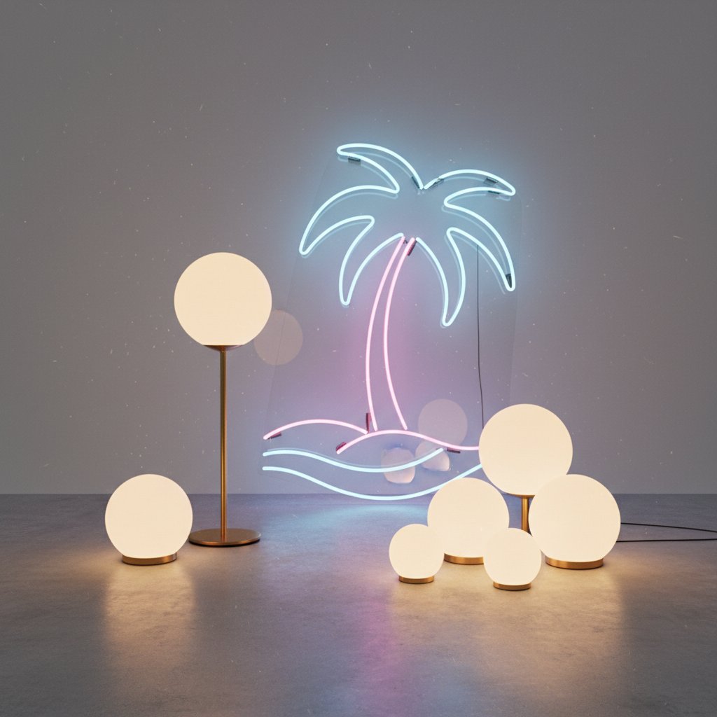 Тренды освещения: почему «неоновое ретро» и мягкий теплый свет - главные хиты сезона