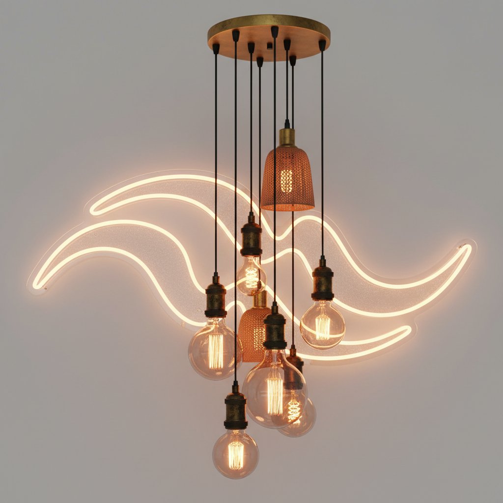 Тренды освещения: почему «неоновое ретро» и мягкий теплый свет - главные хиты сезона