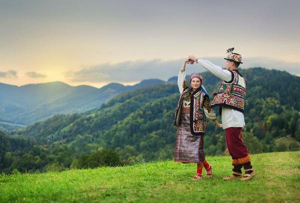 свадьба в карпатах
