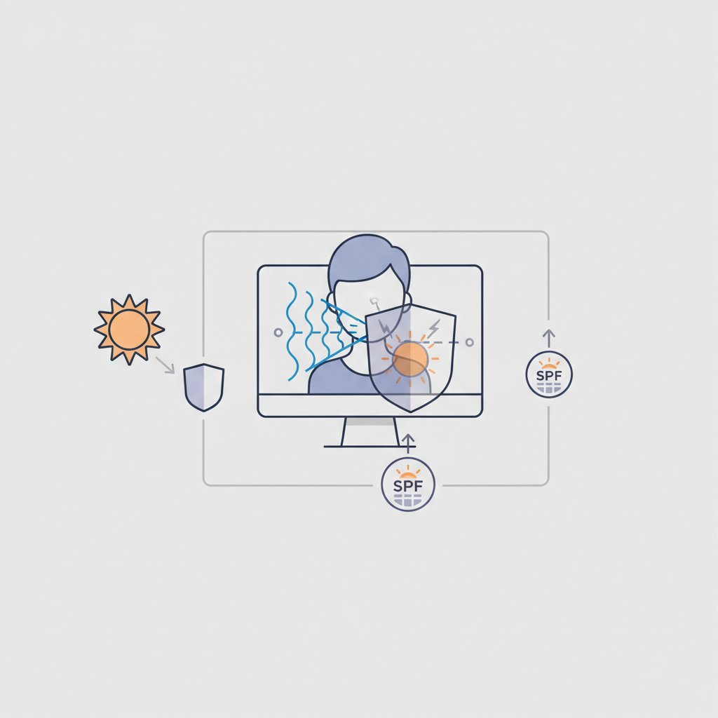 Защита от синего света: почему SPF нужен даже во время работы за компьютером