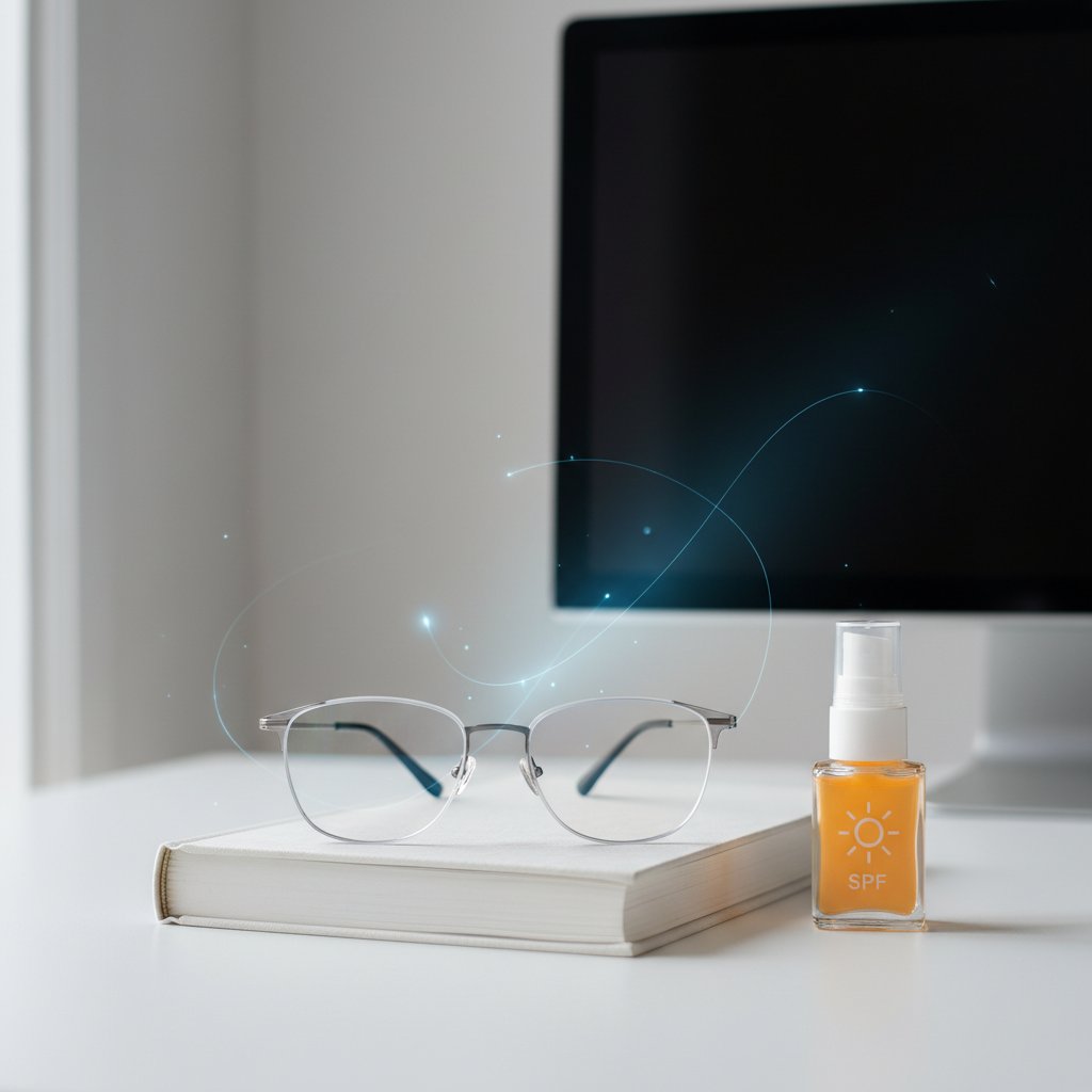 Защита от синего света: почему SPF нужен даже во время работы за компьютером