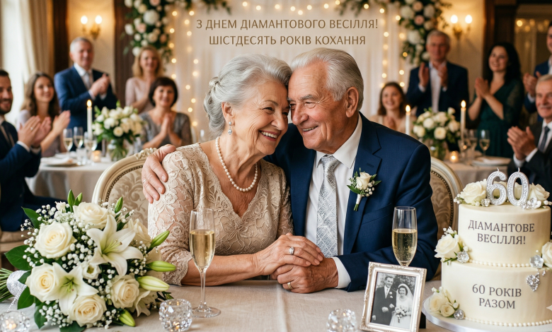 Діамантове весілля (60 років)