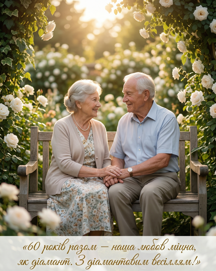 діамантове весілля