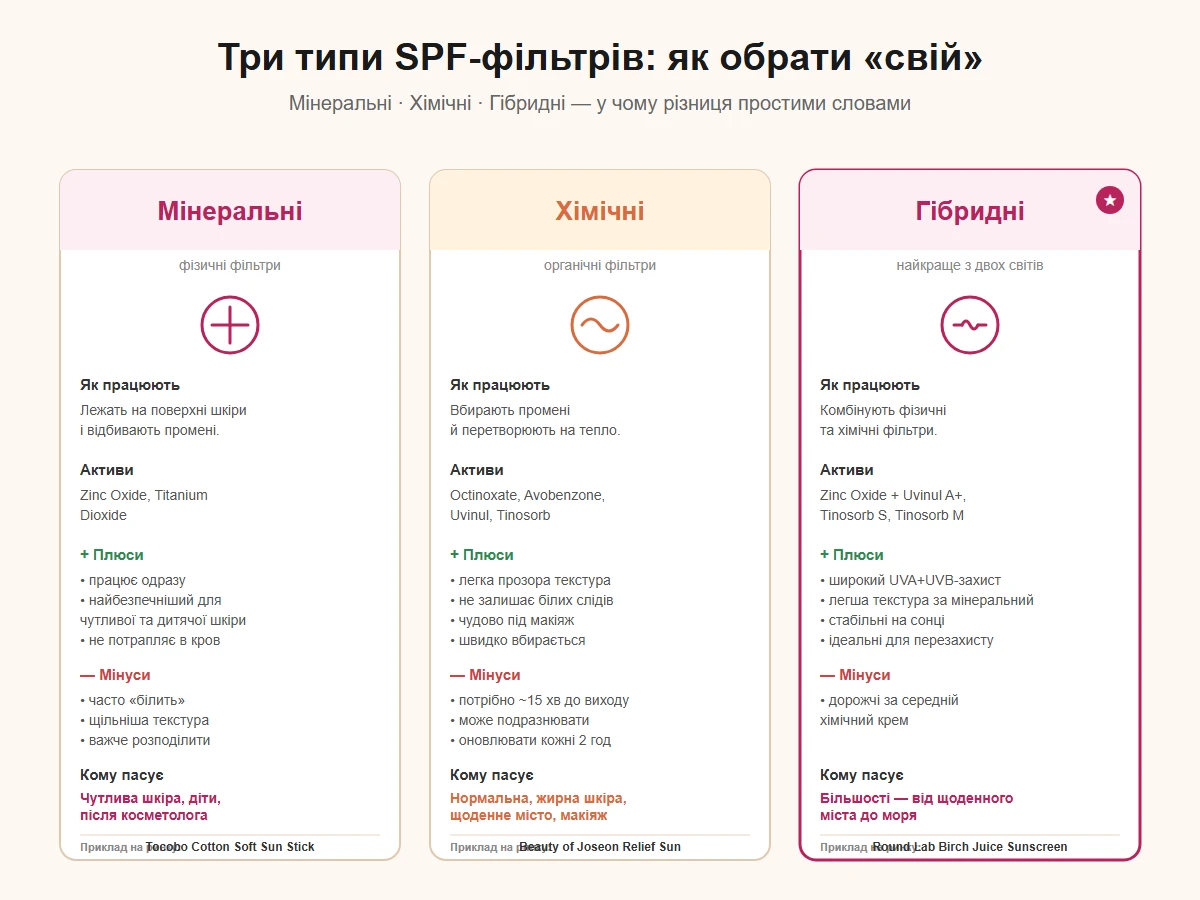 Інфографіка: правила нанесення SPF улітку