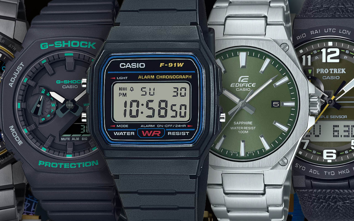 Кварцеві годинники CASIO