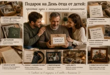 Подарок на День отца от детей