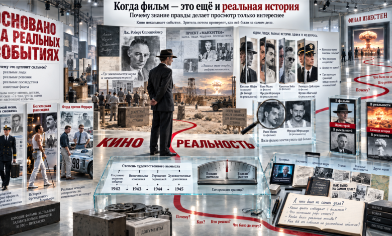 Почему фильмы смотреть онлайн о реальных событиях особенно интересно